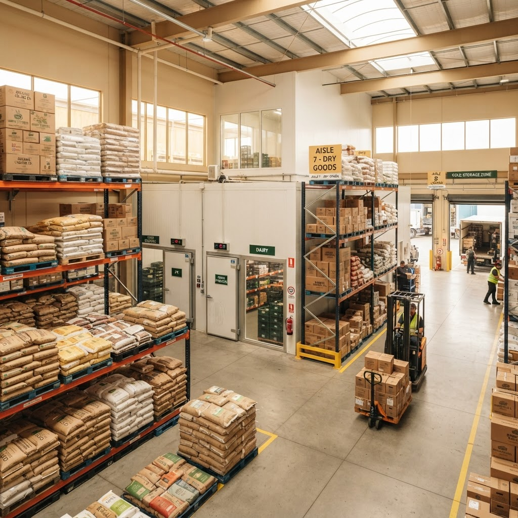 Ivaya Global food distribution and storage facility